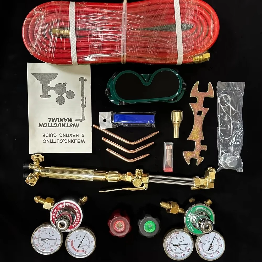 63-2 Portable Combination for Acetylene Propane Natural Gas Welding Torch Set