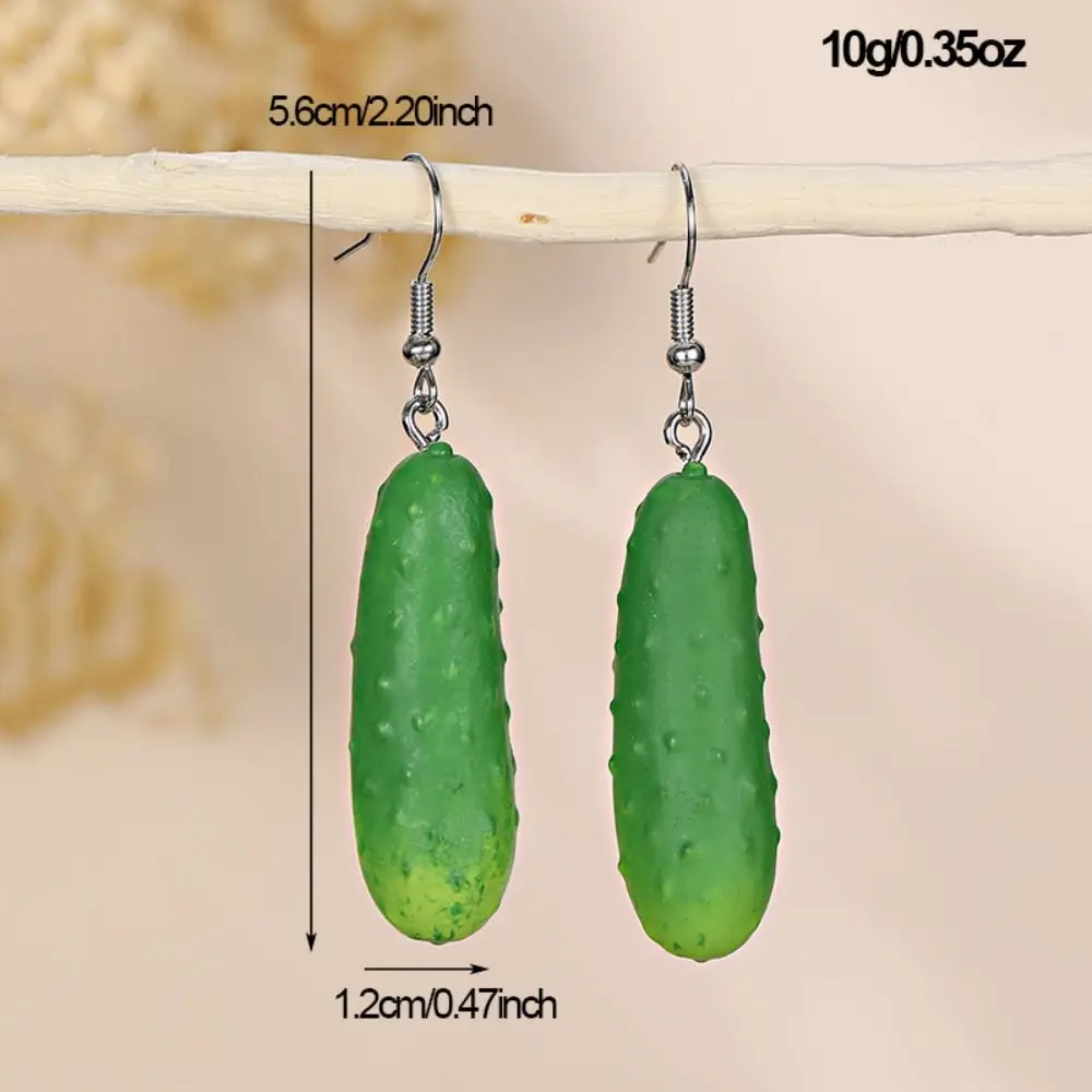 Bohemia Earrings Simulated Vegetable Dangle Earring Lettuce, Broccoli Cute Earrings Jewelry Accessories Onion Mushroom Earrings
