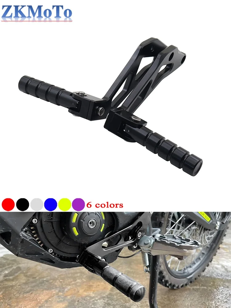 AliExpress NONE CNC Rear Passenger Foot Peg Rests Pedal Peg Bracket For Sur-Ron Light Bee X S For Segway X160 X260 Electric Motorcycle Dirt Bike