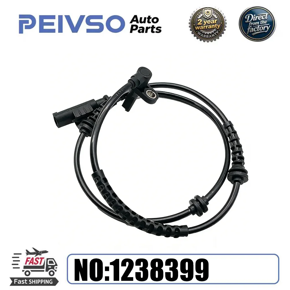 Sensor de Velocidad de Rueda ABS de Alta Calidad 1238399 Delantero para Opel Adam Corsa D Van Corsa E Vauxhall Adam Corsa Mk III 13381153 93189275