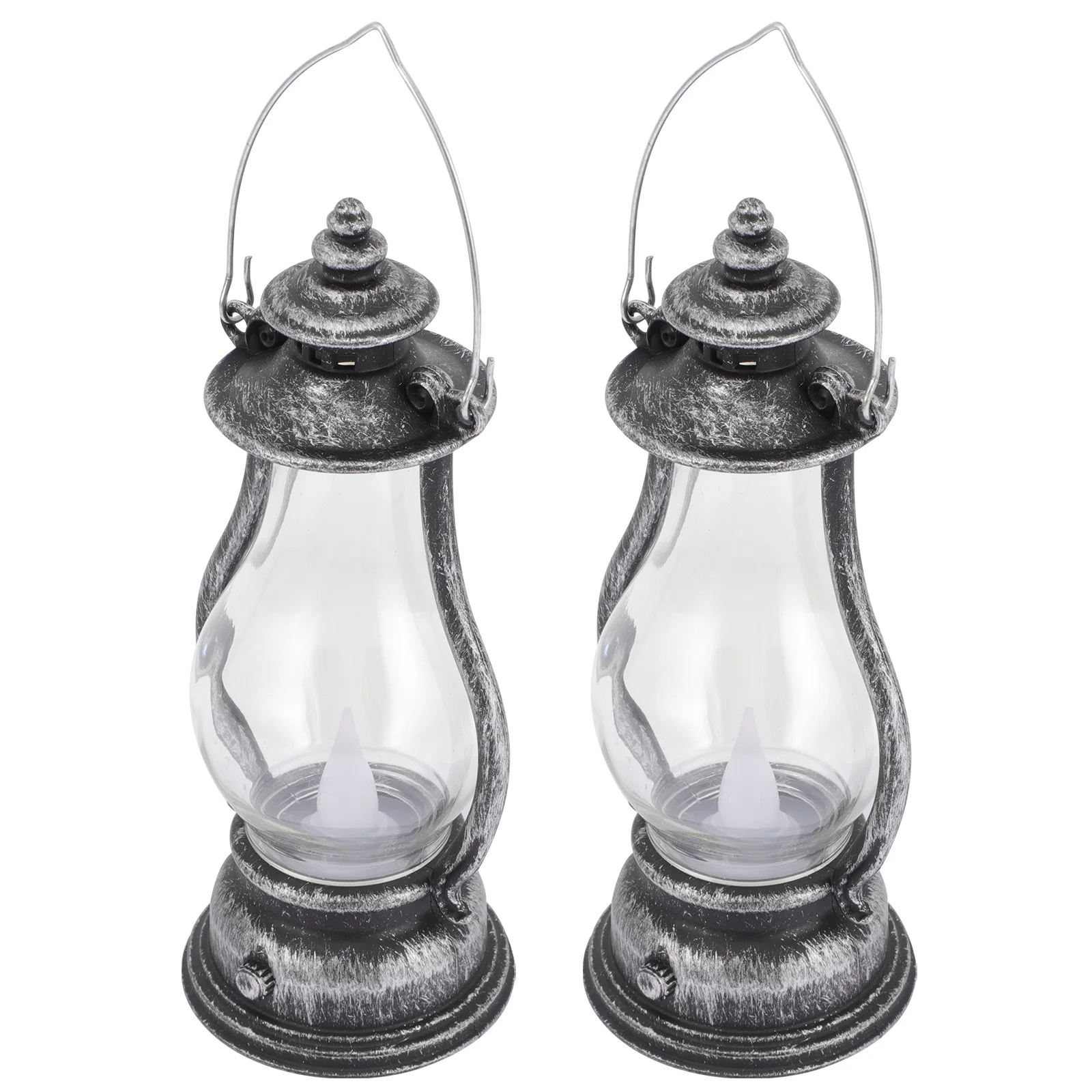 

2Pcs Vintage LED Pendant Lamp Creative Retro Light Ornament for Home Decoration Hanging Lamp Retro Hanging Light