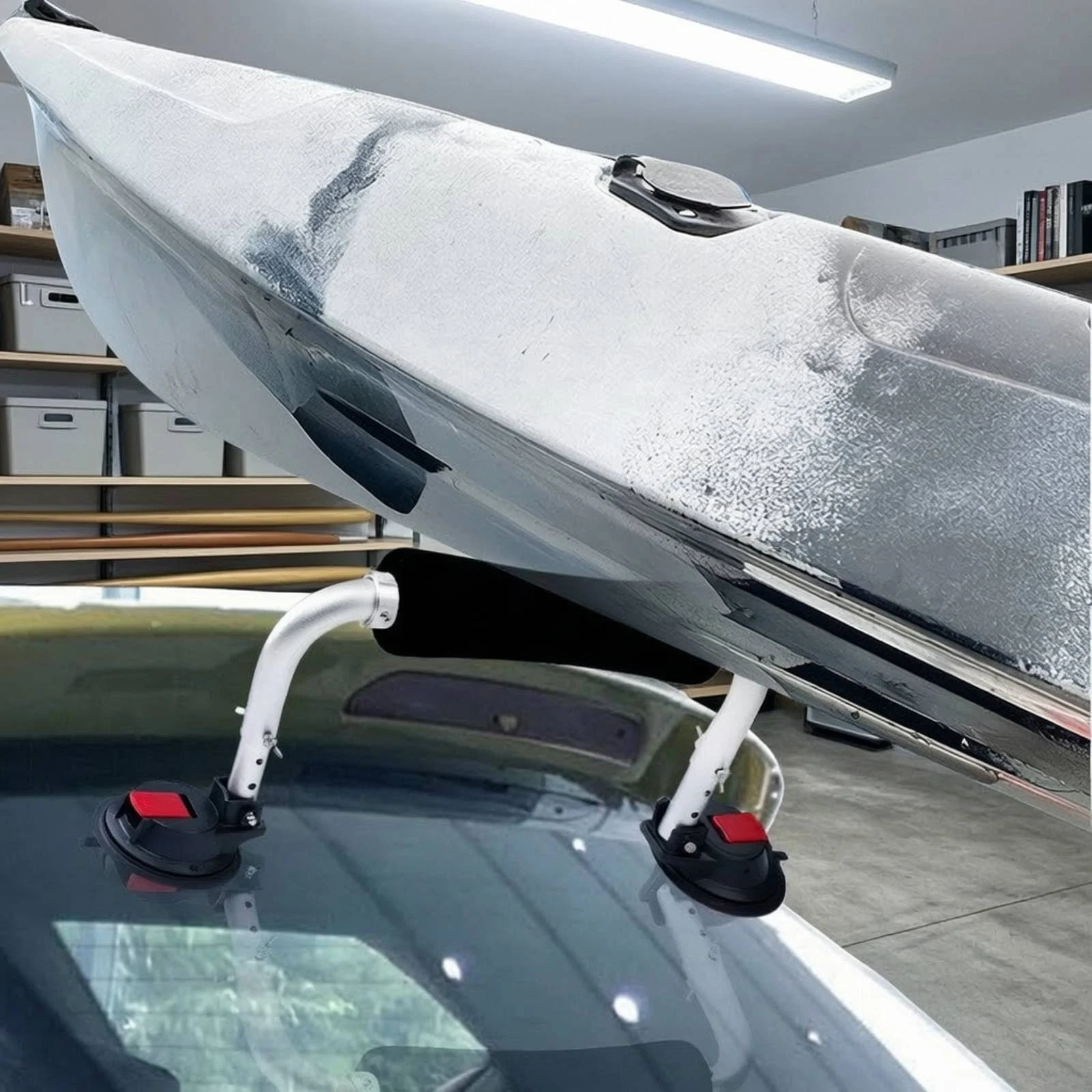 Foam Roller - Kayak Loader dengan Suction Cups Roller