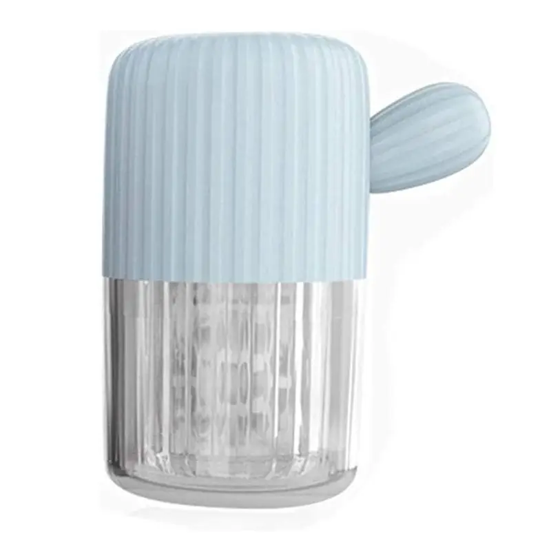 AEE4-Portable Contact Lens Cleaner Machine - Contact Lens Washer With Drawstring For Daily Care Fast Cleaning