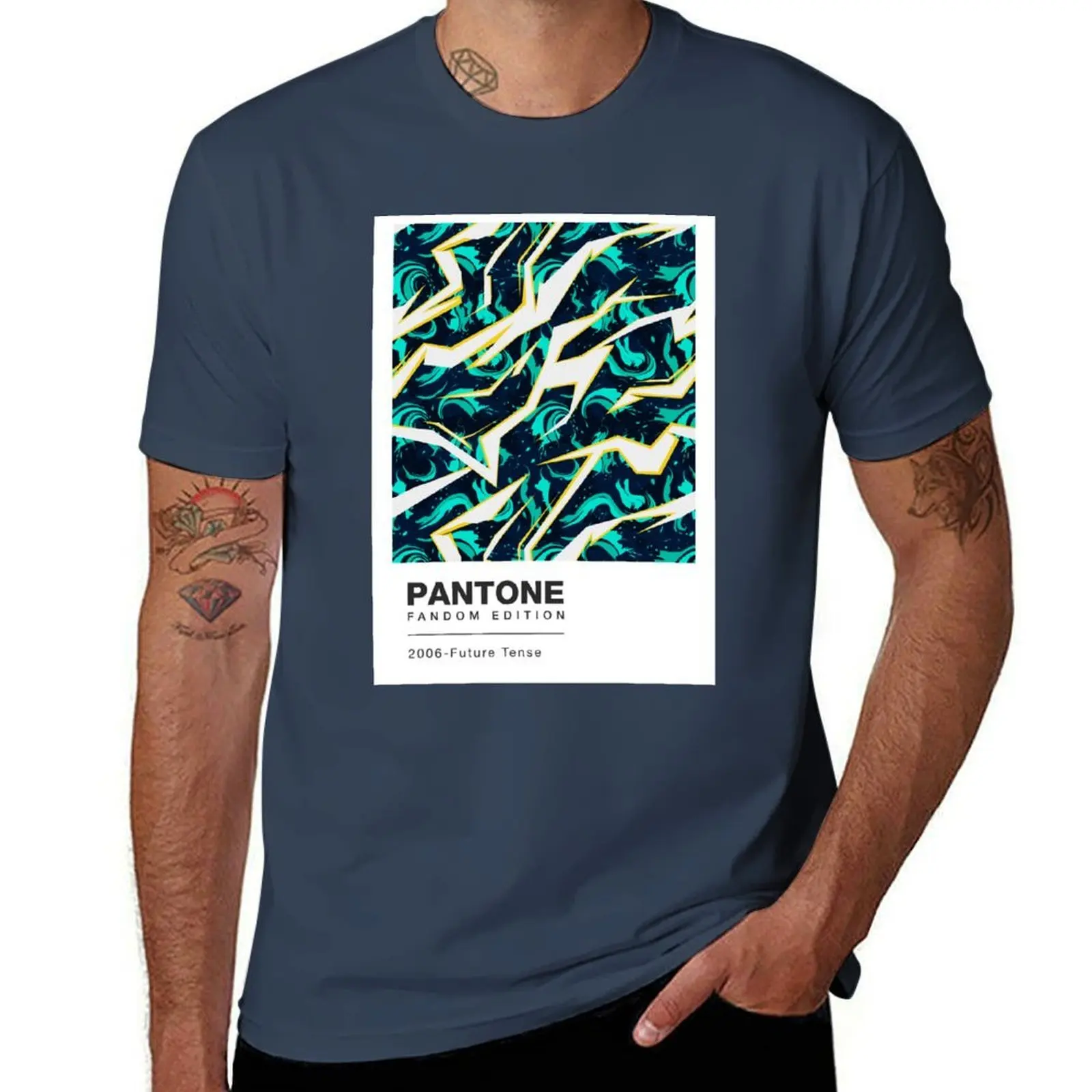 

Pantone Color - Future Tense T-Shirt t shirt men 100% cotton luxury brand anime t shirts for man T-Shirt