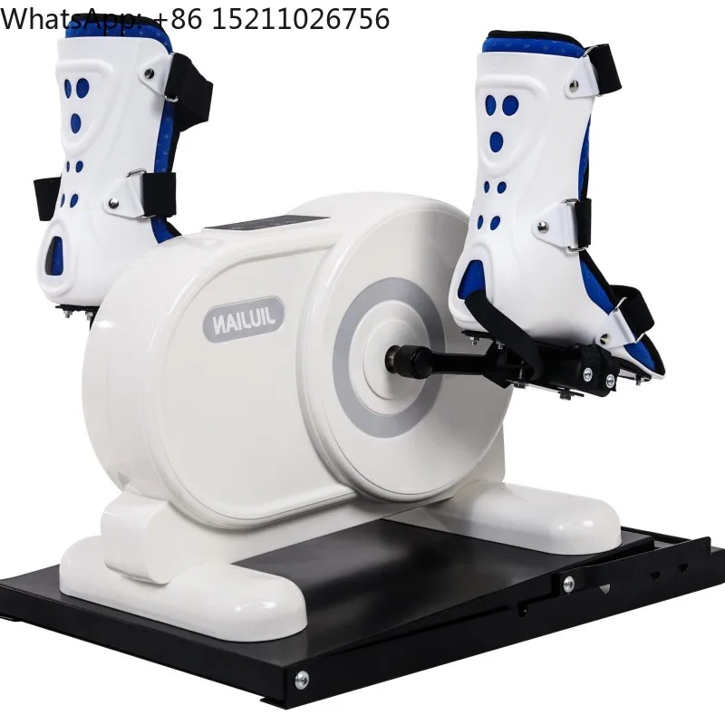 Electric Arm and Leg Physical Therapy Bike Rehabilitation Exerciser Machine Mini Pedal Exercise Bike with Foot Boots and Base