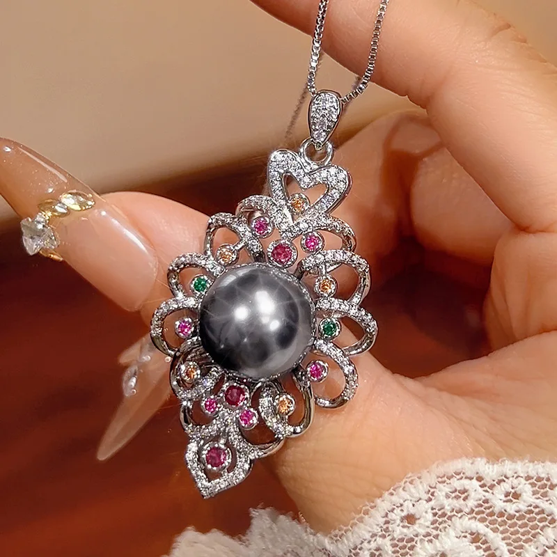 New Style Jewelry Necklace Pearl Natural Australian White Pearl South Sea Pearl Women's Fashion High-end Elegant Wholesale