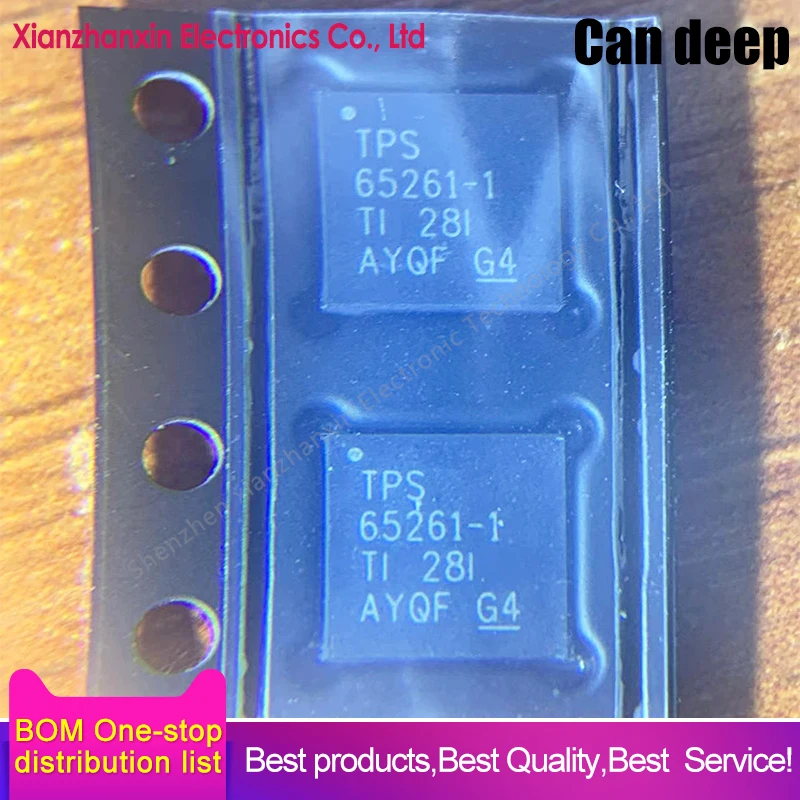 1~5pcs/lot TPS65261-1RHBR TPS65261-1 QFN-32 Power management chips in stock