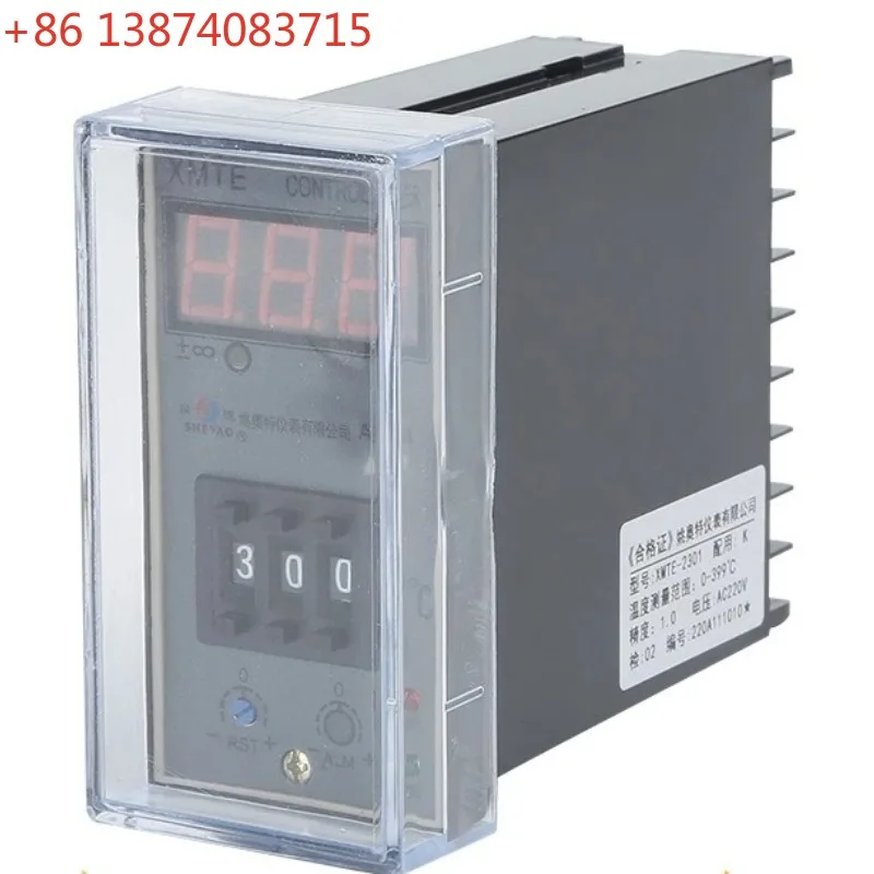 XMTE-2301 K 399 ℃ digital display mechanical adjustable temperature controller with dial code temperature controller