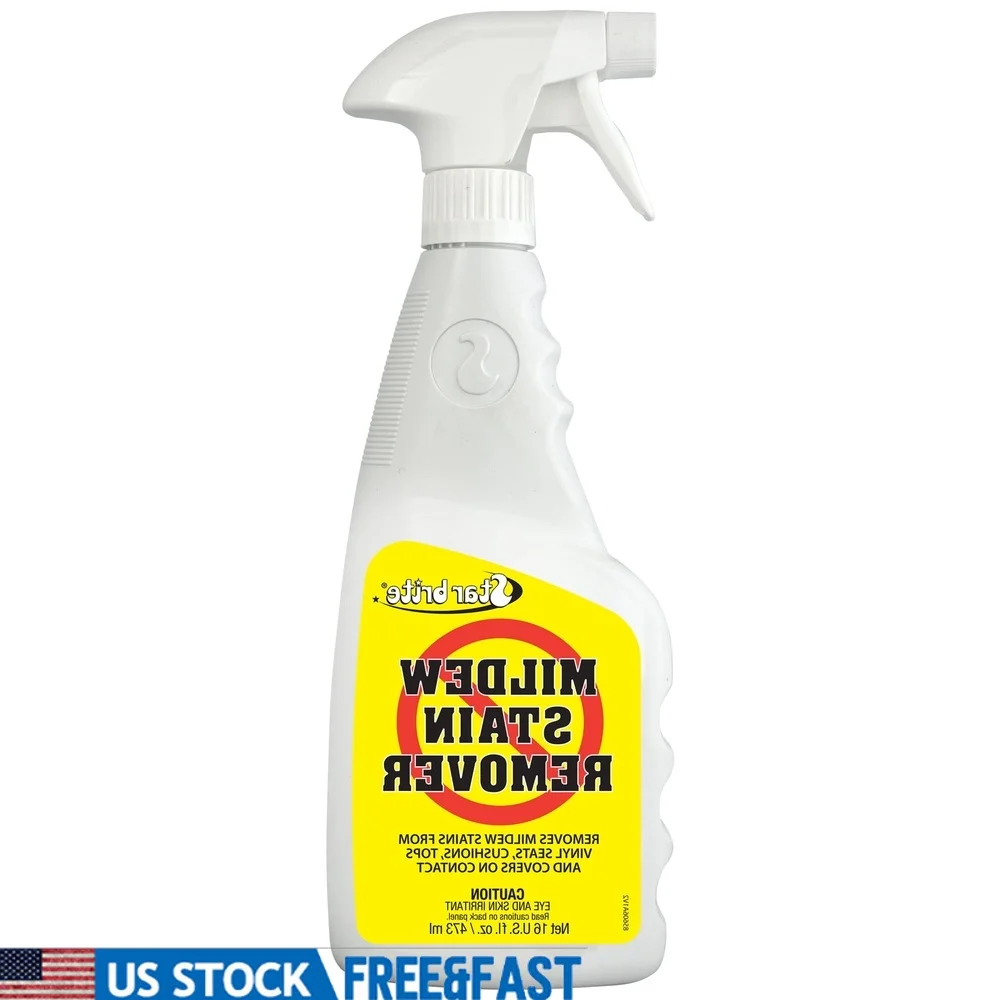 

Профессиональный очиститель пятен от плесени, стекловолокно, винил, пластик, резина, спрей для нескольких поверхностей, 16 унций, эффективный, простой в использовании