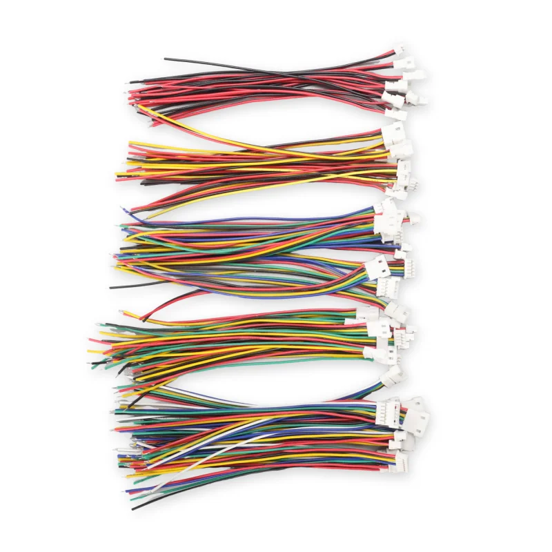 Hochwertige 2 Paar Micro JST GH 1,25mm 2P 3P 4P 5P 6PIN Steckverbinder mit Kabeln 100mm Stecker 28AWG – Detail 5