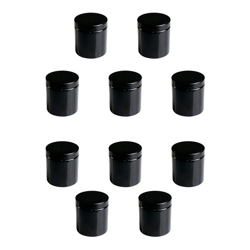 10Pcs Pet Packaging Bottles 500ml Leak Proof Containers Storage Jars for Cream Lotion Makeup Cream Jar