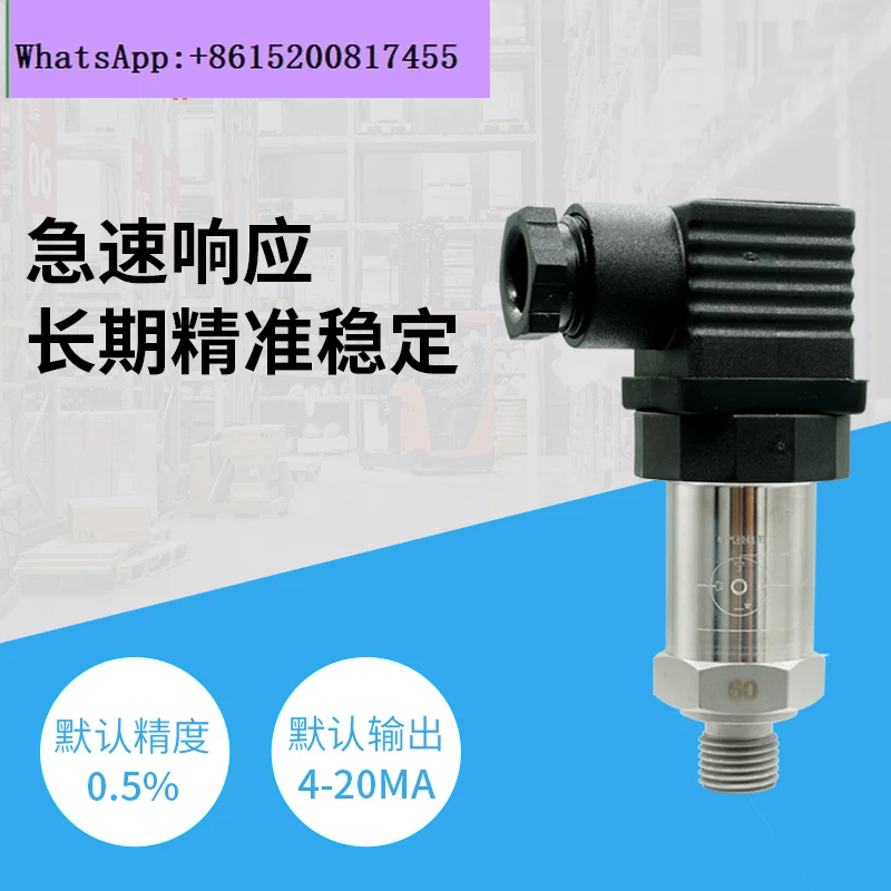 

Control Glass Micromelt High Temperature Resistant Pressure Transmitter Hydraulic Hydraulic Oil Sensor 4-20mA/1-6V