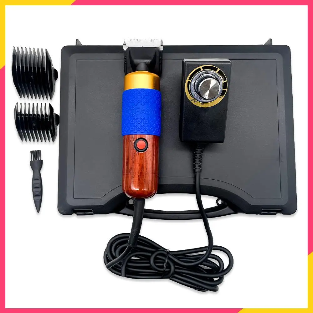 Imagem -04 - Elétrica Pet Trimmer Baixo Ruído Dog Clipper Grooming Shaver Cat Gado Cortador Cabelo Máquina de Corte Profissional
