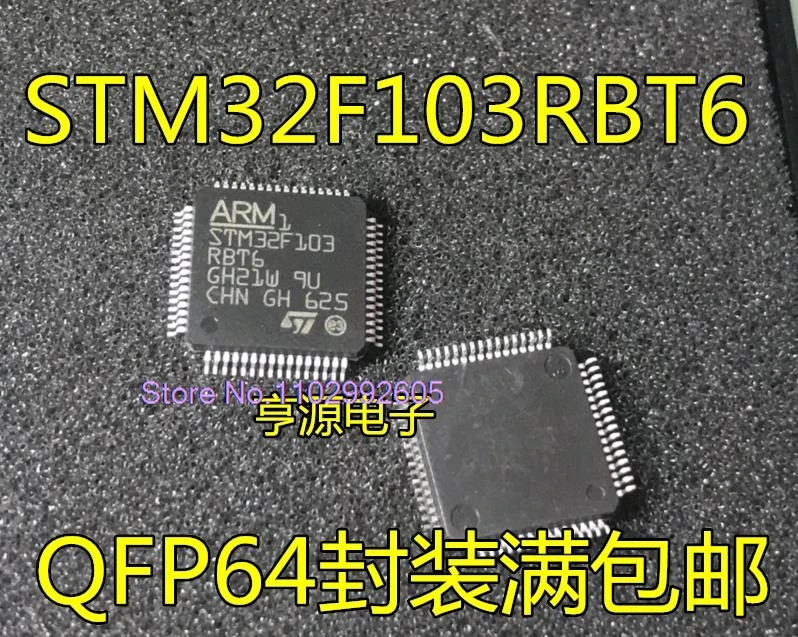 (5 TEILE/LOS) APM32F103RBT6 GD32F103RBT6 STM32F103RBT6 QFP64 IC