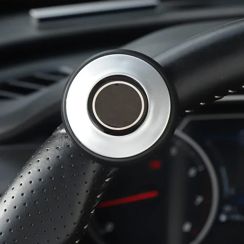 Universal Car Turning Steering Wheel Booster Spinner Knob 360 Degree Rotation Bearing Power Handle Ball Shaped Help Accessories