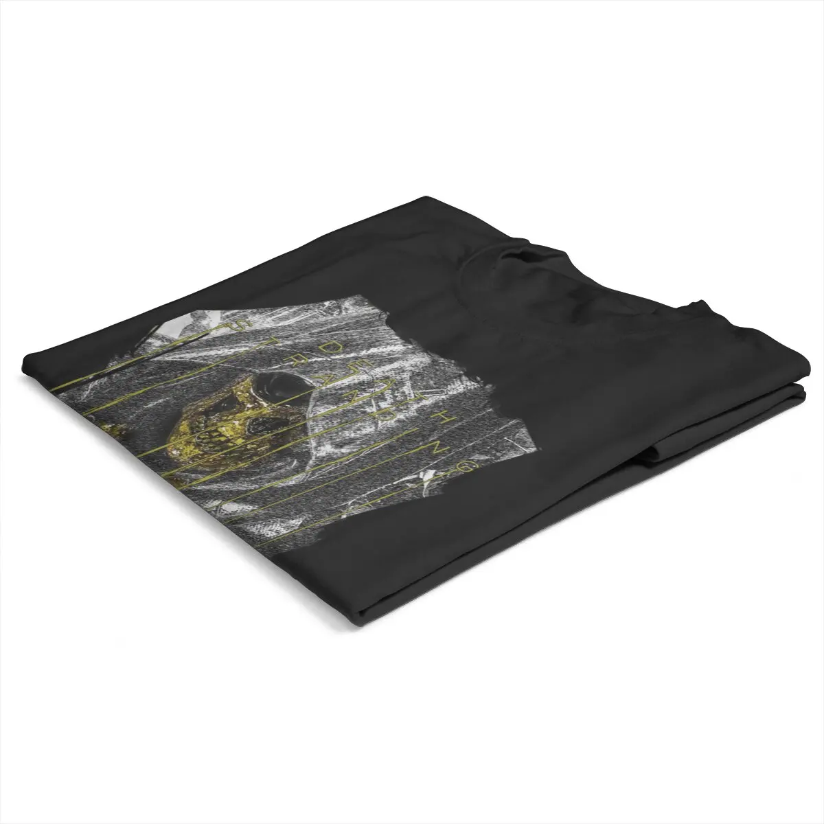 Death Stranding Skull Cotton vintage Hideo kojima Large size Hideo kojima Metal gear solid mens shirts graphic tee men clothing
