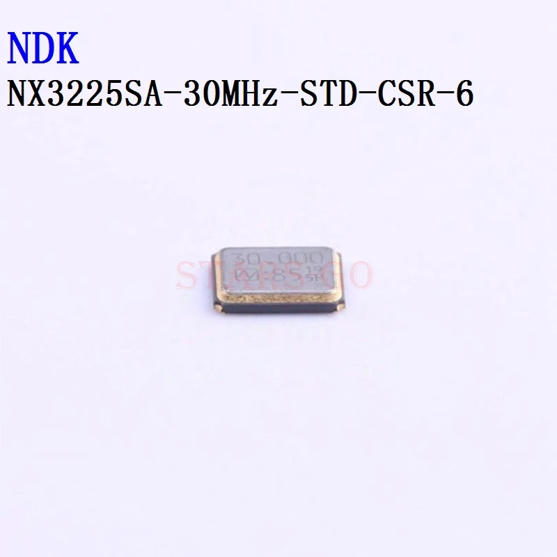 

10PCS/100PCS NX3225SA 30MHz 3225 4P SMD 8pF ±15ppm -40℃~+85℃ NX3225SA-30MHz-STD-CSR-6 Crystals