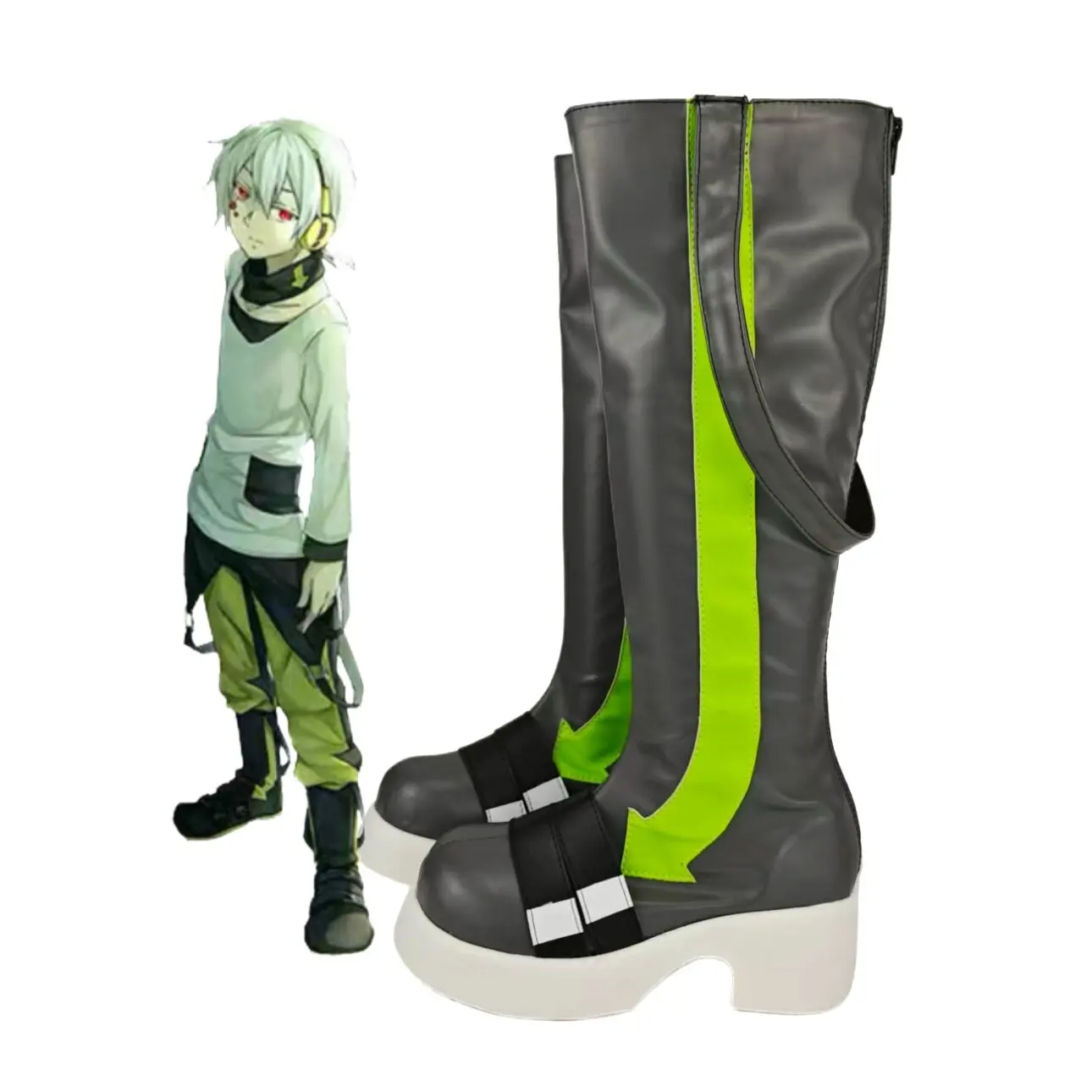 kagerou-project-konoha-cosplay-boots-custom-made-shoes