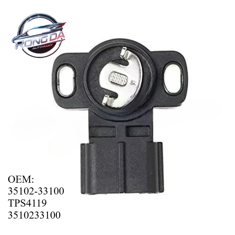 OE 35102-33100 TPS4119 3510233100 TPS Throttle Position Sensor 4Pins For 1999 2000 2001 Hyundai Sonata 2.4L Santamo Galloper KIA