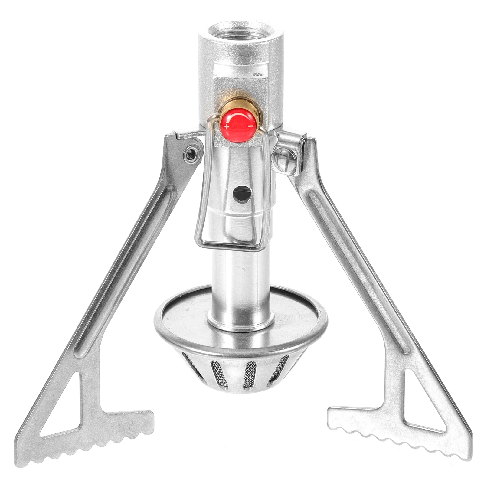 

1pc Portable Camping Gas Stove Lightweight Canister Stoves Outdoor Cookware Picnic Cooker Folding Stainless Steel Bracket 2000W