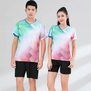 New Brand Badminton T-shirt shorts set casual tennis jerseys table tennis shirts shorts clothes Women/Men shirt Men Women Kid