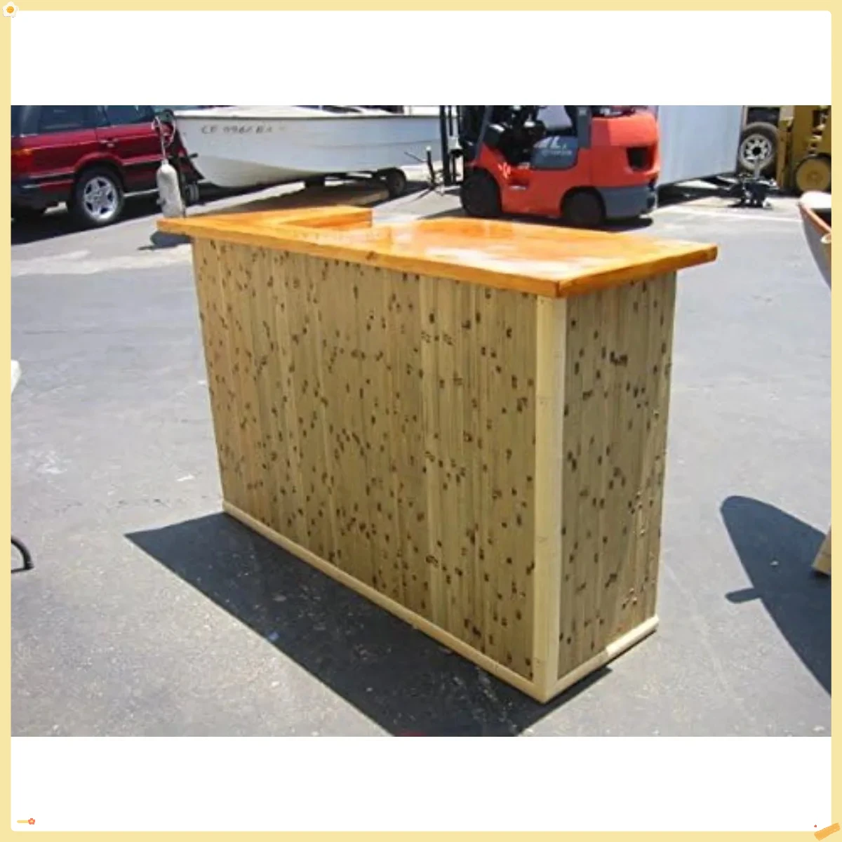 Natural Bamboo Wainscoting Panel 48x96 Raw Finish - Eco Friendly Textured Wall Decor for Bedroom, Living Room Interior Design