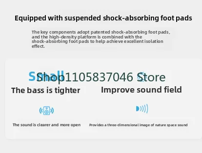 Solid wood suspension table Titan X30 fever sound system subwoofer CD vinyl record player amplifier gallbladder machine