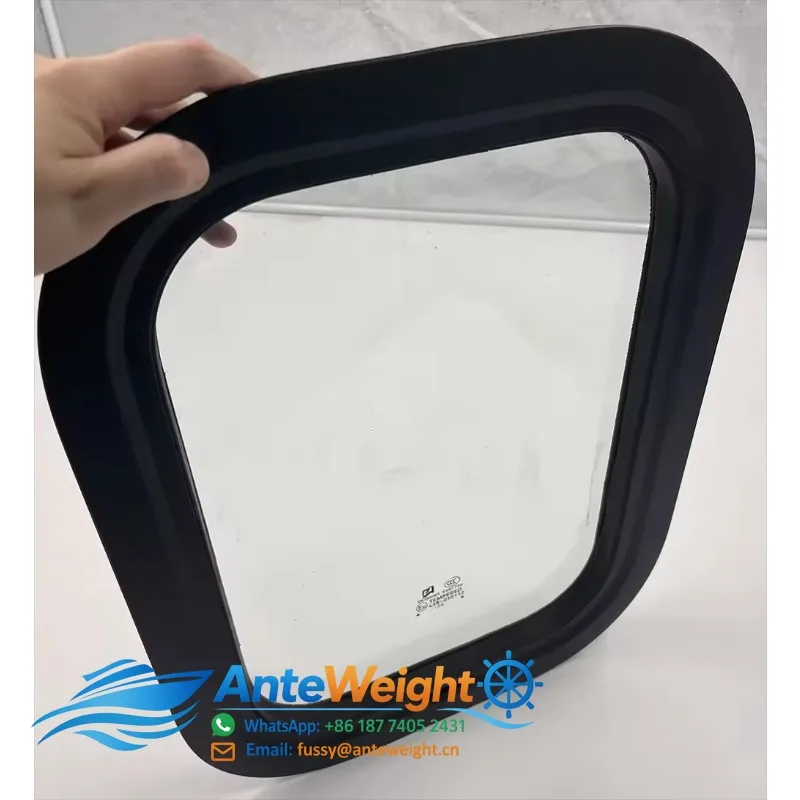 Customizable Waterproof and Fireproof Aluminum Alloy Fixed Window for Marine Use on Boats and Ships