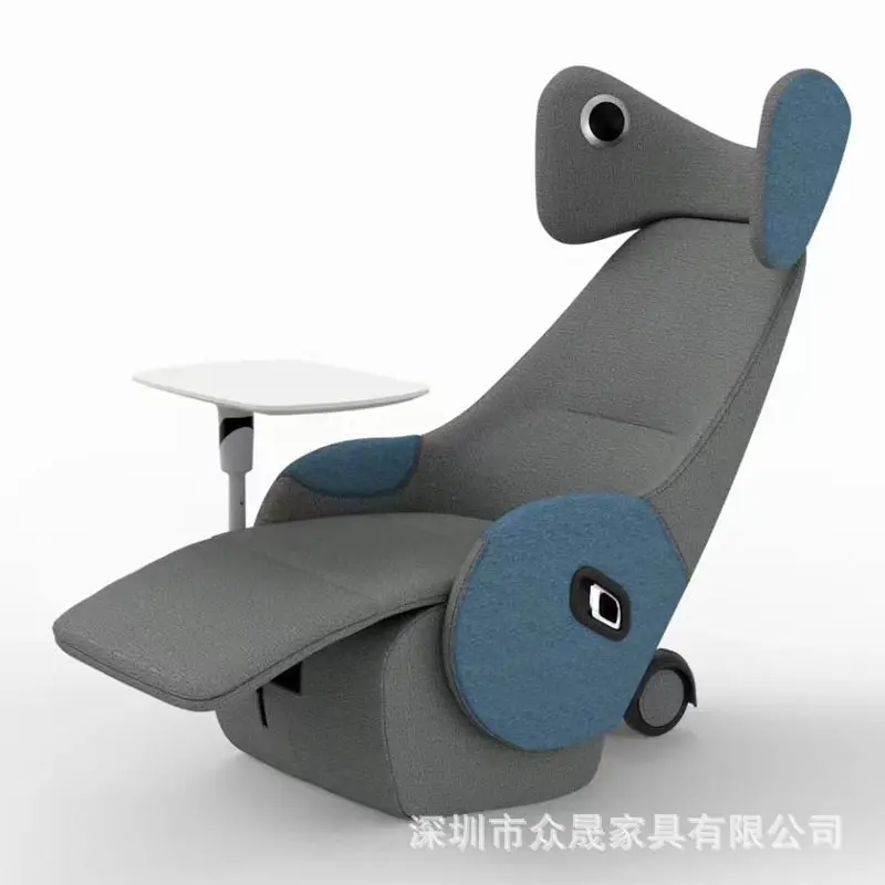 

PYJ leisure lounge chair with pedal living room happy lazy sofa hotel lobby negotiation chair