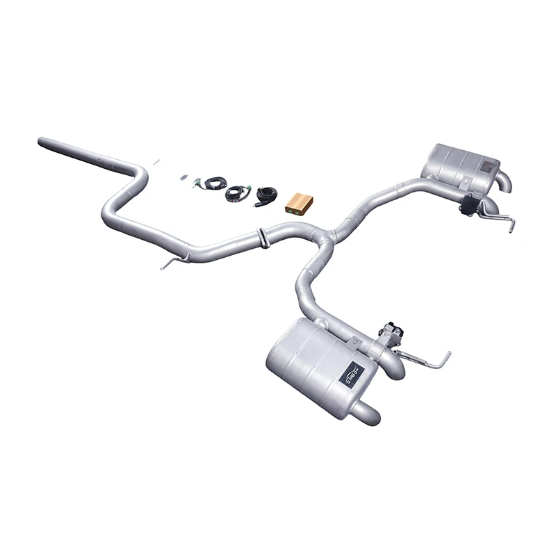 Catback-Auspuffanlage mit Ventilschalldämpfer aus Edelstahl 304 für den Volkswagen Arteon 2.0T 2019–2024