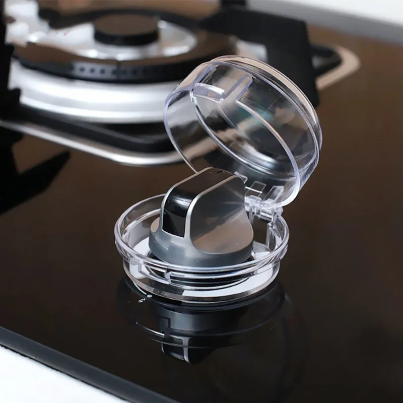 Cubierta protectora para interruptor de estufa de Gas, cubierta de gas natural, a prueba de aceite, interruptor de estufa, cubierta protectora de seguridad para niños