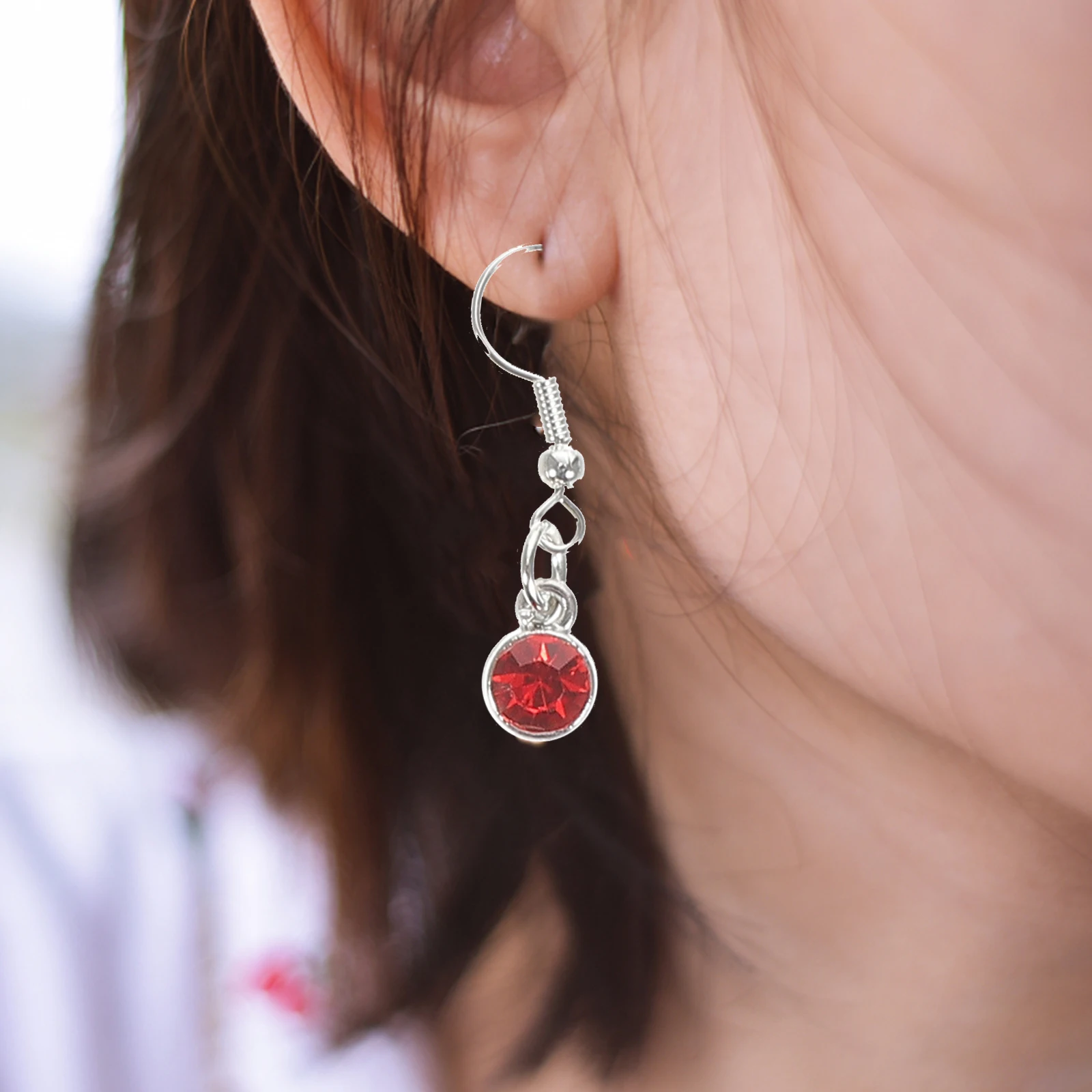 

1 set Pendant Jewelry Accessories Cute Making Supplies Alloy Necklace Charms DIY Crystal Earring Hooks Decorative Pendants