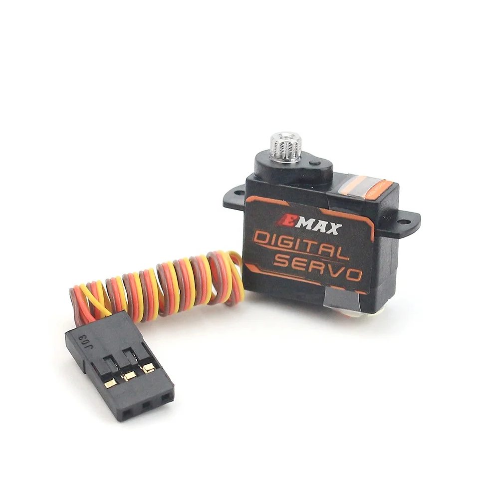 ل EMAX ES9250 4.8g ترس معدني صغير مؤازر رقمي لطائرة التحكم عن بعد والطائرة بدون طيار لعبة جناح ثابت ملحقات محرك RC