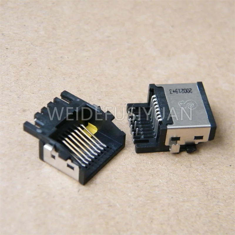 Novo portátil lan jack ethernet porta para dell inspiron 5480 5482 5485 5488 5580 rj45 soquete conector