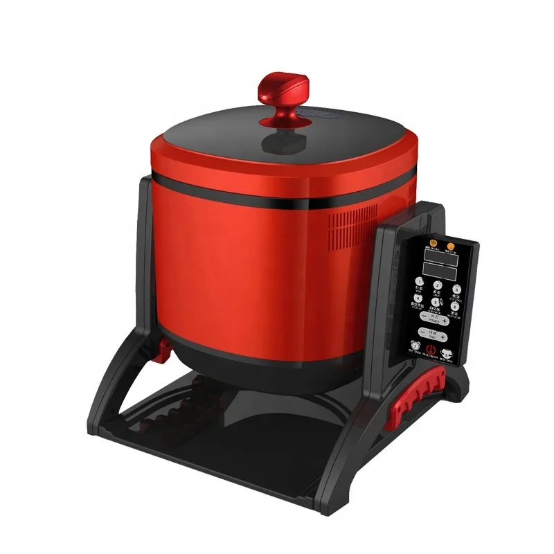 GT6 Household Automatic Fried Rice Wok/cooking Non-stick Pot/electromagnetic Heating Cooking Robot for Kitchen