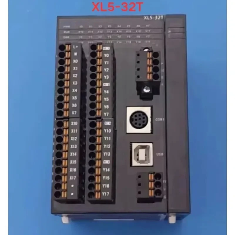Программируемый контроллер XL5-32T, проверен, исправен, функциональность сохранена. Последняя цена на июнь 2026 года.