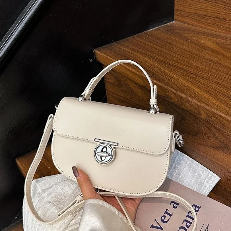 

Модная женская сумка-мессенджер из кожи премиум-класса, парижская повседневная винтажная аккуратная сумка ​