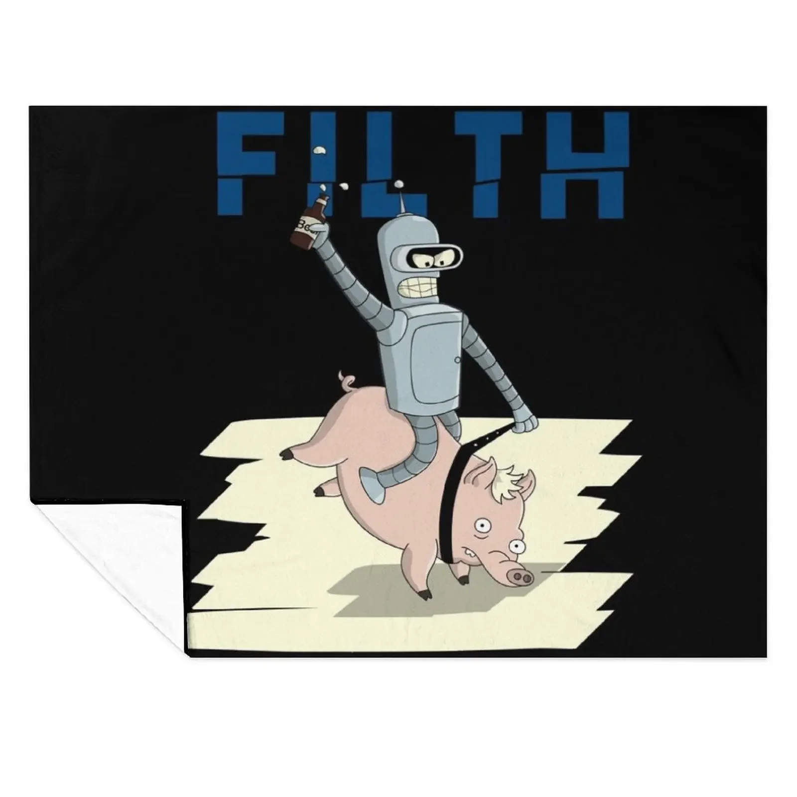 

Filth Throw Blanket Cute for babies Furrys Thin Blankets