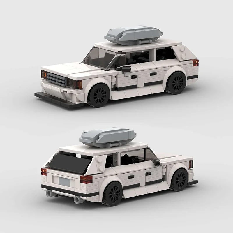 Rs6 Moc Stadsracewagen Snelheidskampioenen Sportbouwstenen Klassieke Rally Supercar Racers Geweldige Voertuigen Kits Speelgoed Diy