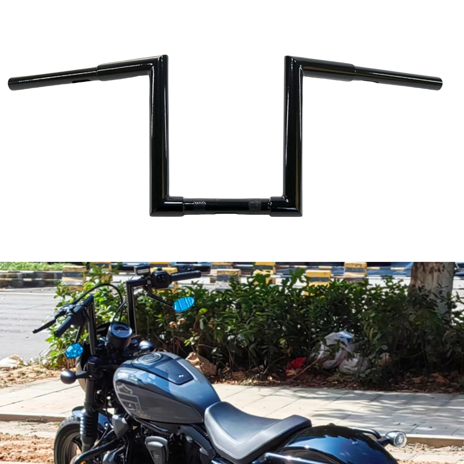 Motorcycle Front Handlebar Handle Bar For Harley Davidson Dyna Softail Sportster 883 1200 Touring Road King FAT BOY 1996-later