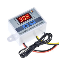 XH-W3001 10A 12V 24V 110V 220V AC Digital LED Temperature Controller For Incubator Cooling Heating Switch Thermostat NTC Sensor