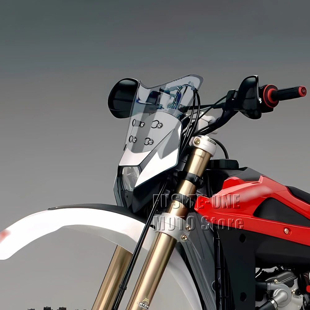 

For Huswana te 450 2002-2006 motorcycle adventure windshield extension style Windscreen Wind Deflector Screen