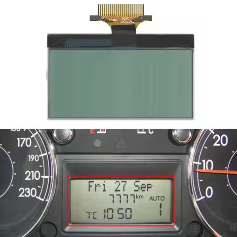 Car LCD Display Screen For Fiat Punto For Fiorino For Doblo ManualTransmission Instrument Cluster Dashboard