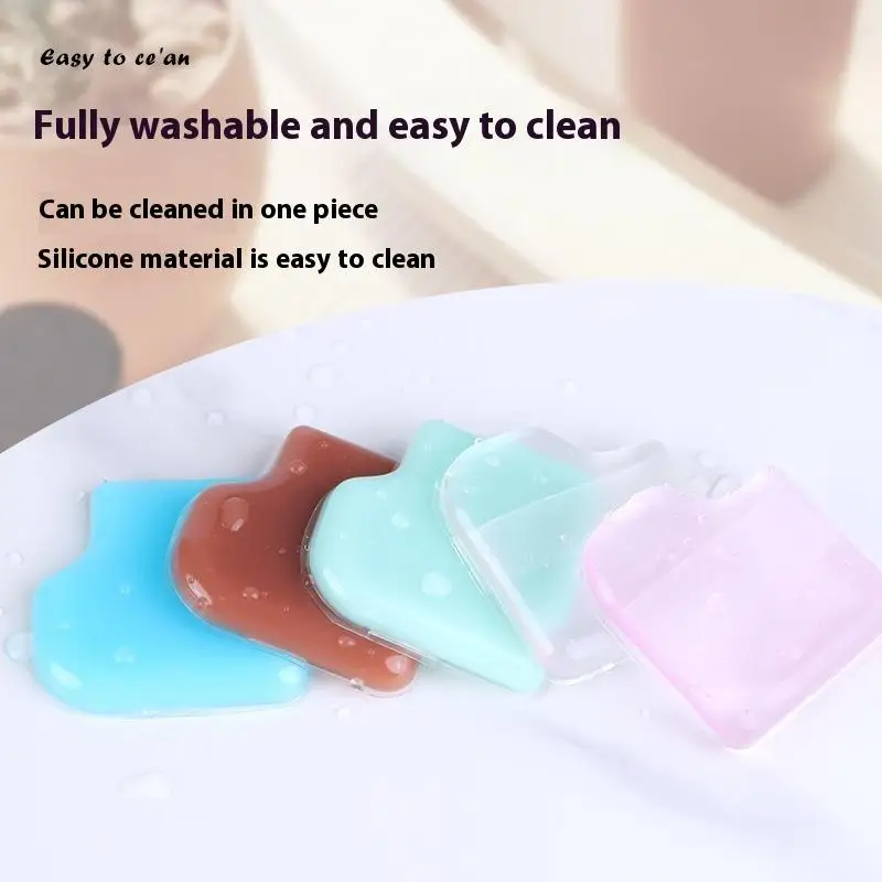 1 pçs geléia de silicone macio gel pó puff esponja para cosméticos rosto fundação bb creme sem pó comer pó maquiagem ferramenta