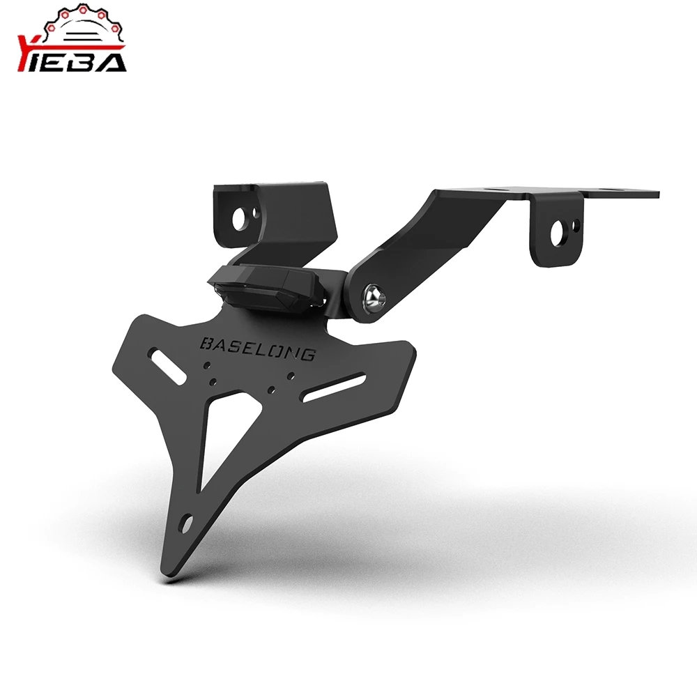 2026 2027 ل CFMOTO CF MOTO 450MT Ibex 450 800MT-X 2024 2025 حامل لوحة ترخيص Led ملحقات الدراجات النارية حامل لوحة الترخيص #4