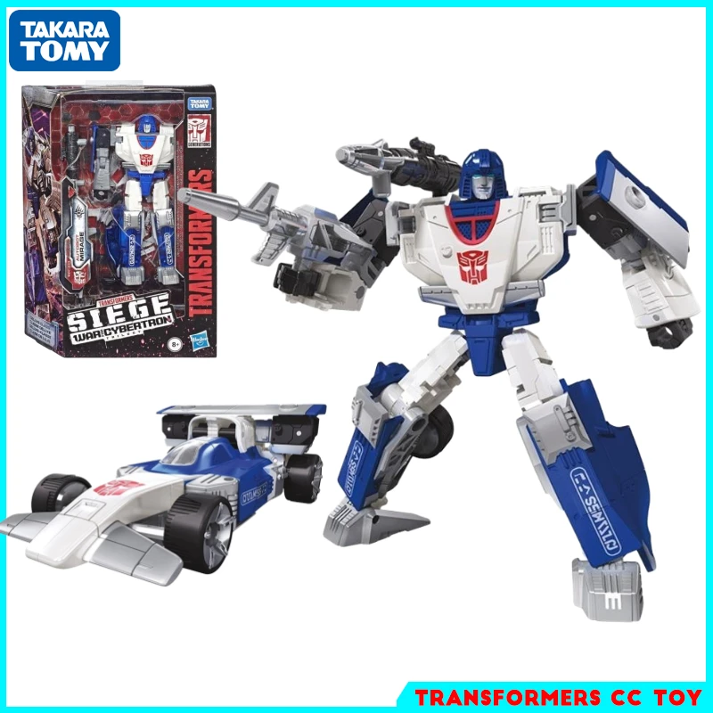 In stock Takara Tomy Transformers Toy Siege Series WFC-S43 Mirage Action Figure Robot Collection Hobby Children's Toy