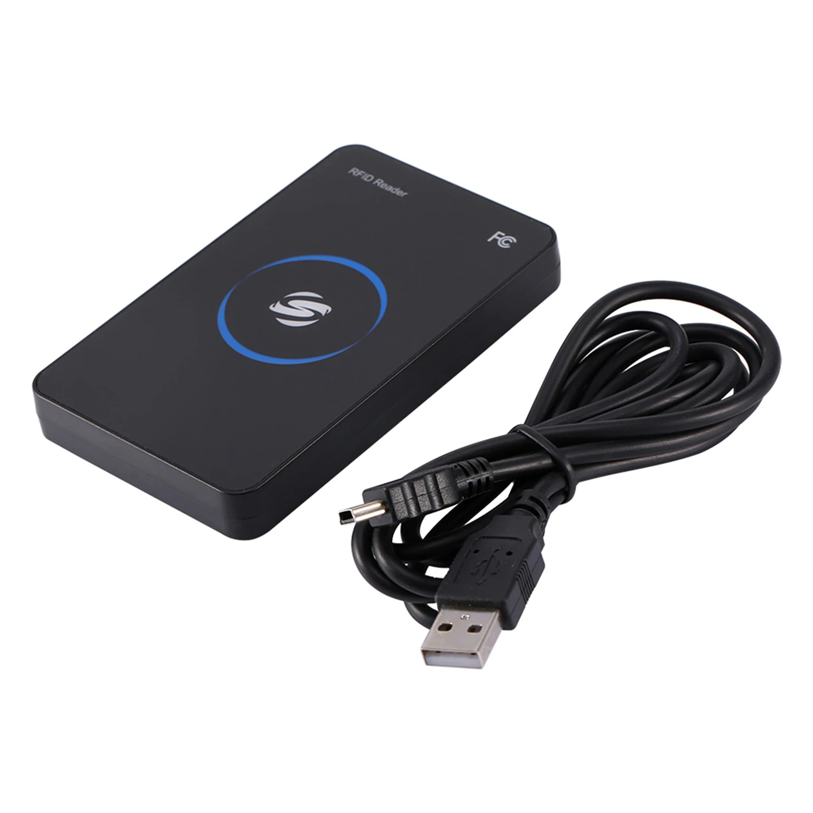 RFID Reader USB Port 13.56Mhz Contactless Sensitivity Smart Card Access Control Reader R80C RFID Card Reader