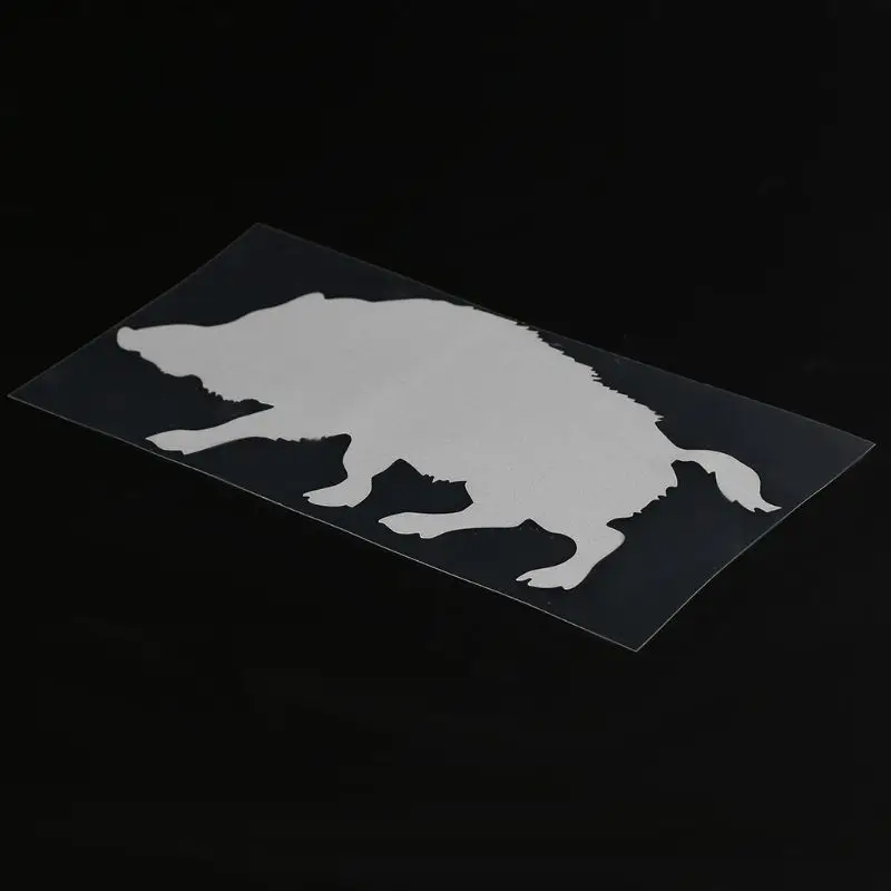 20x10cm Wild Boar Pig Animal Decal Car Body Sticker Auto Window Bumper Door Decoration Car Styling Sticker