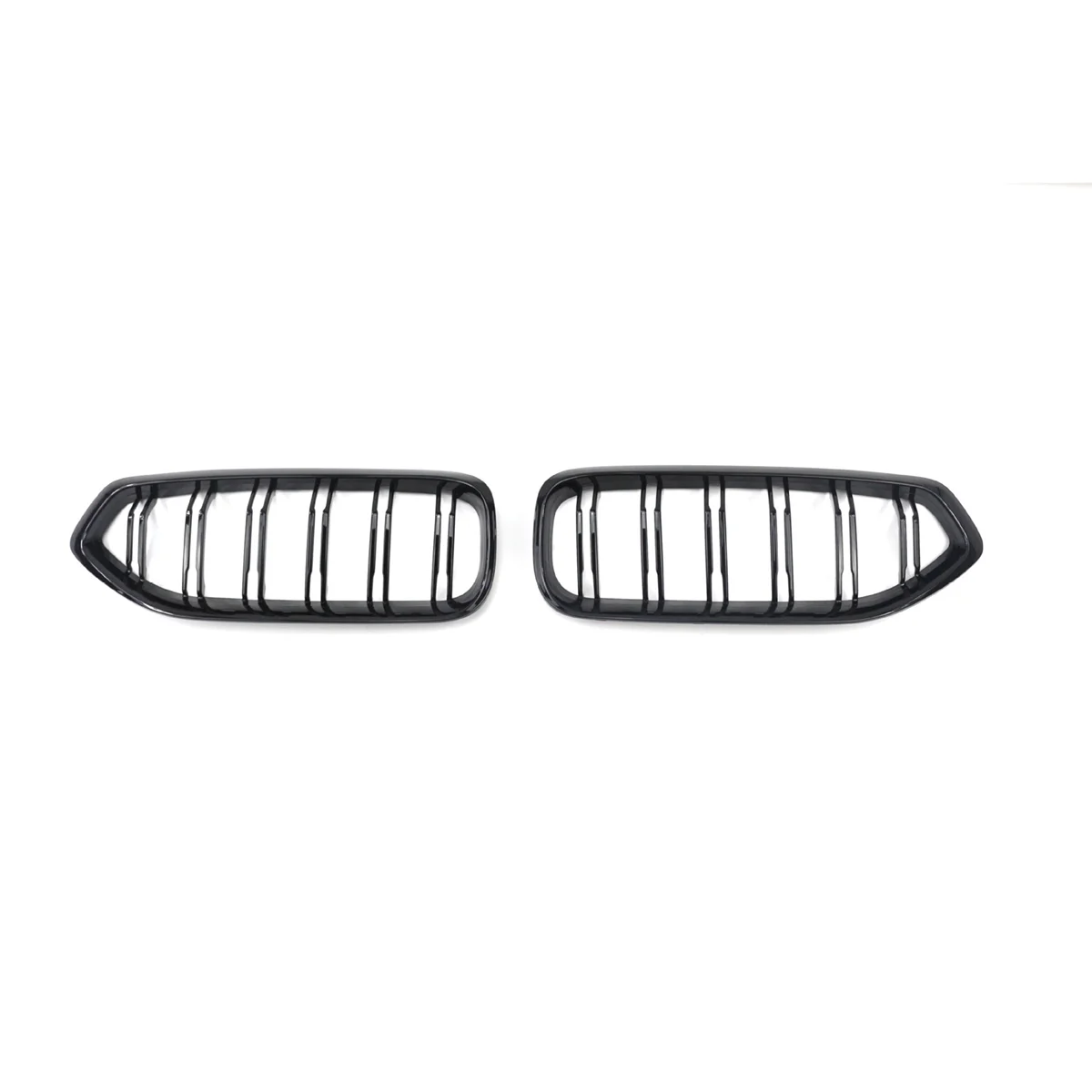 Carbon Fiber Style Car Front Grille Grill Frame Cover Trim for BMW