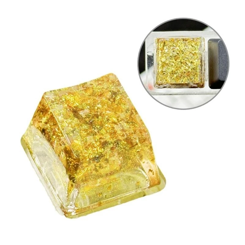 Unique OEM Height Resin Keycap Personality Translucently Backlights Keycap 1PCS